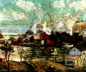 Spuyten Duyvil Creek, Brooklyn, New York, ca. 1914